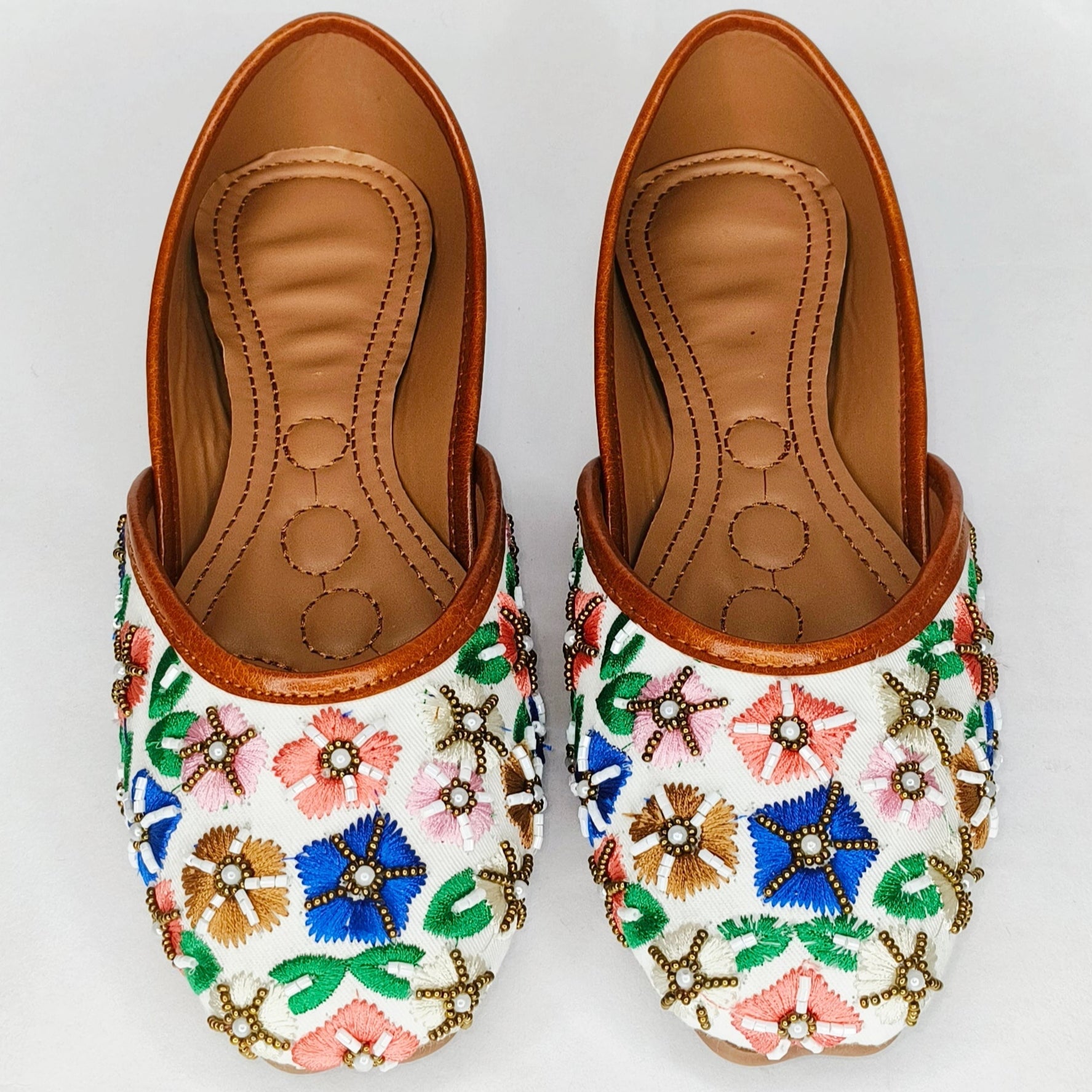 Punjabi Jutti Heavy Kadai Work2825