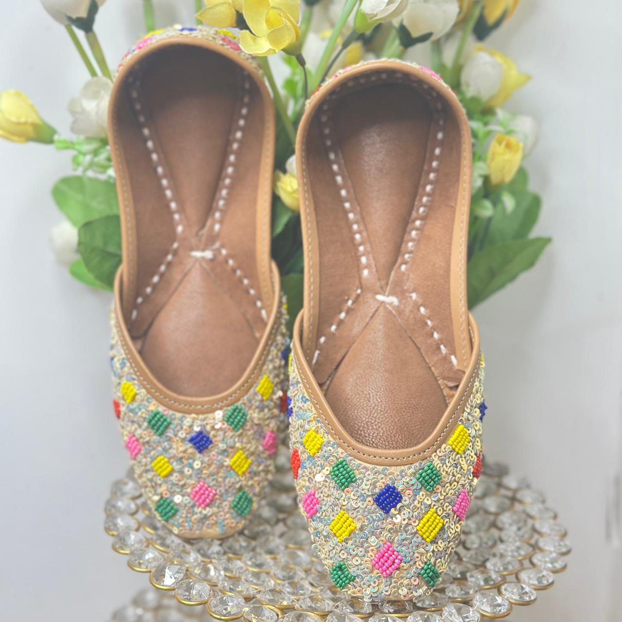 Punjabi Jutti Heavy Multi Sequence Work2806