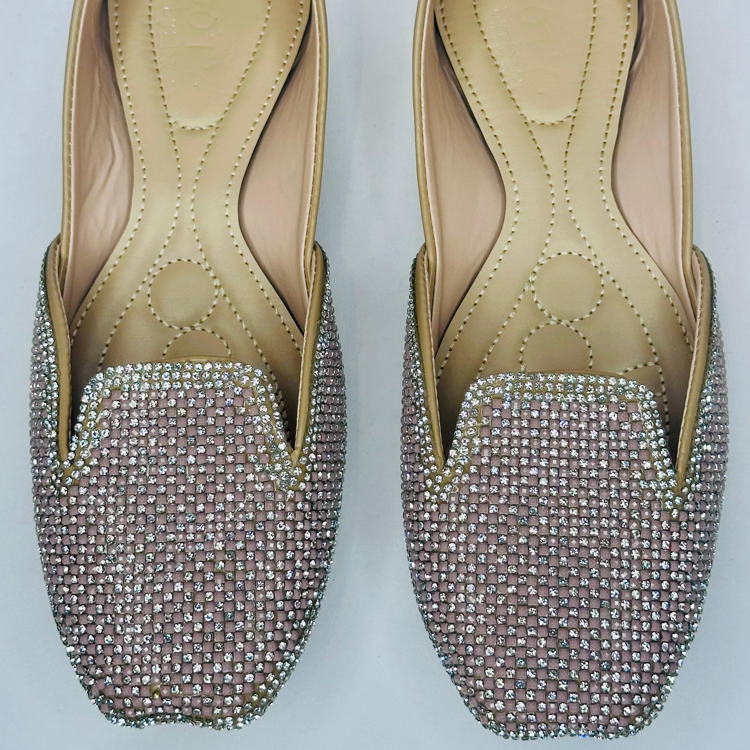 Punjabi Jutti Heavy Stone Work2910