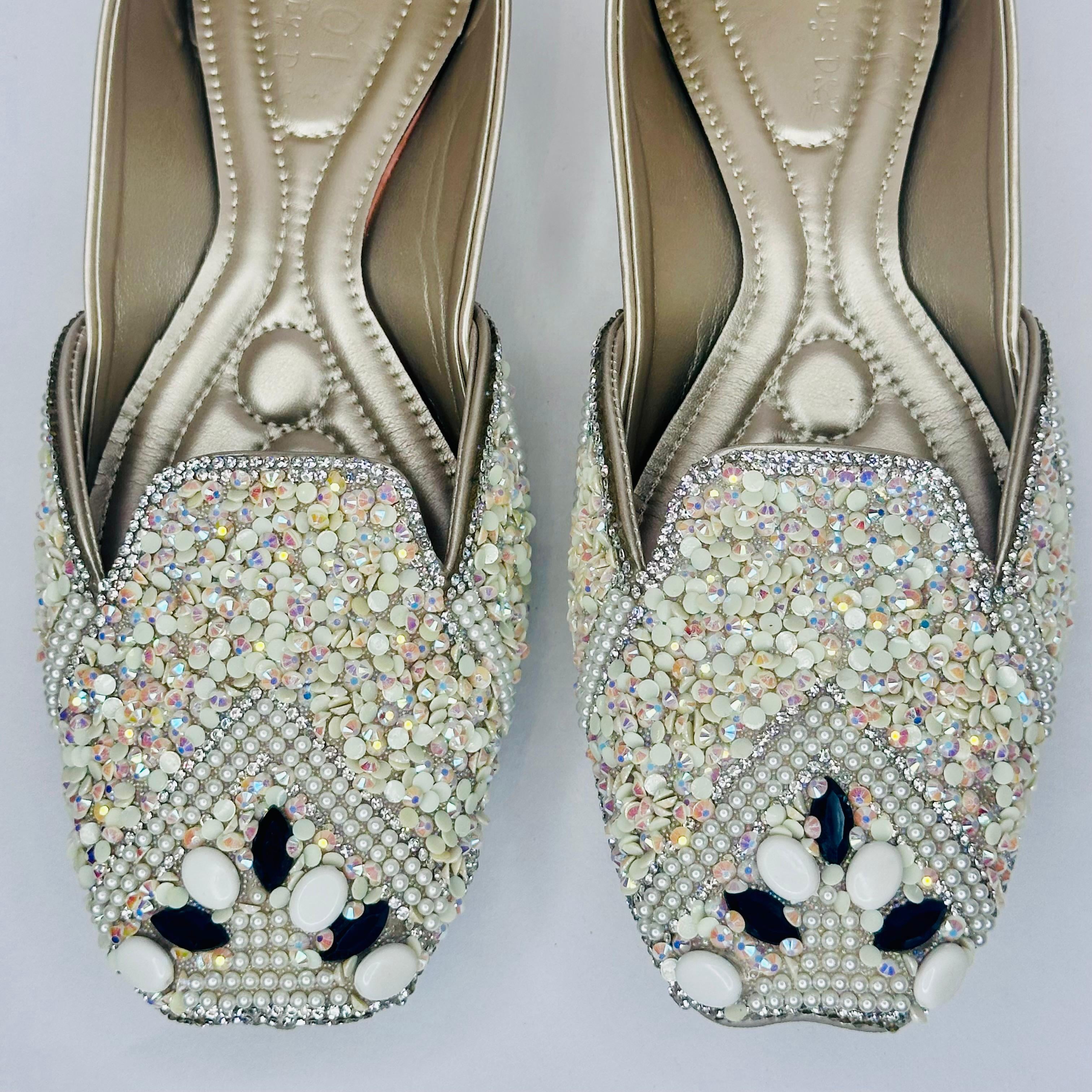 Punjabi Jutti Heavy Stone Sequence Work2913