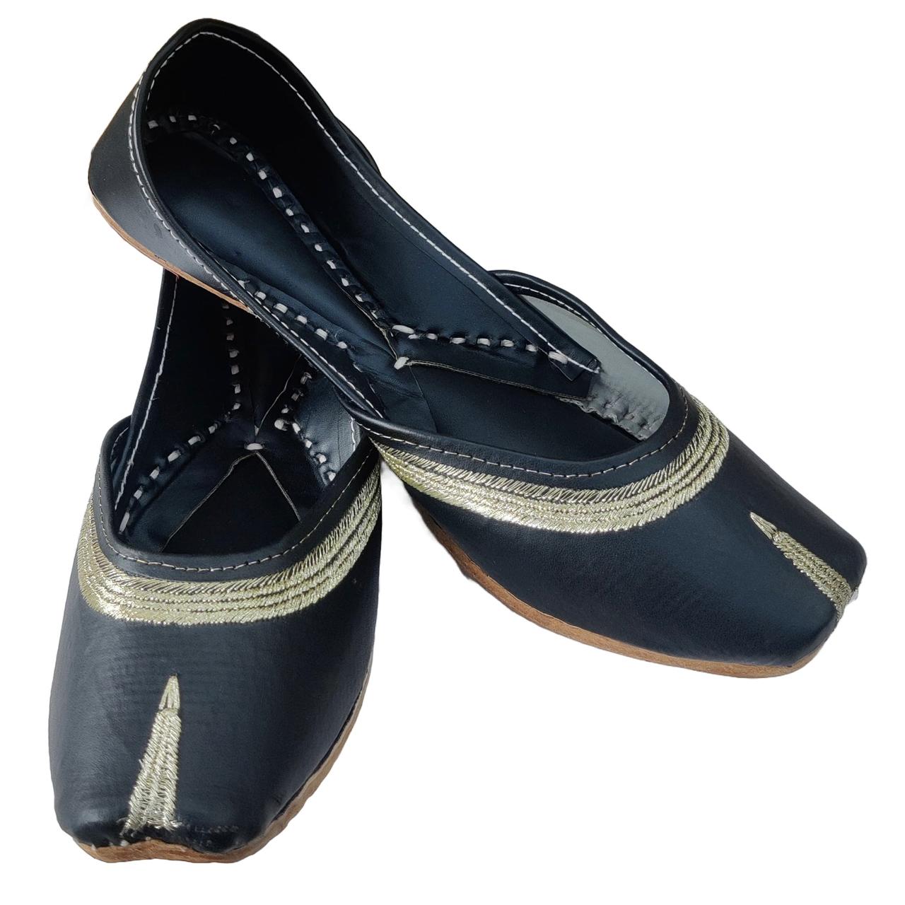 Punjabi Jutti casual wear leather work 0316