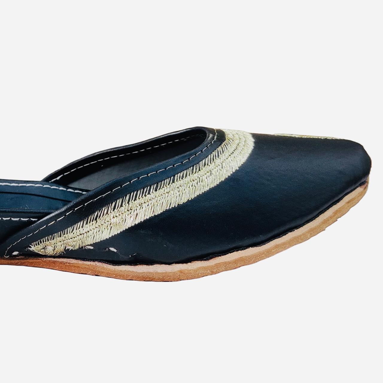 Punjabi Jutti casual wear leather work 0316