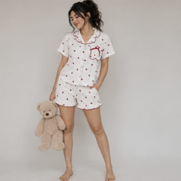 NIGHT SUIT SOFT THREE PIECE 36