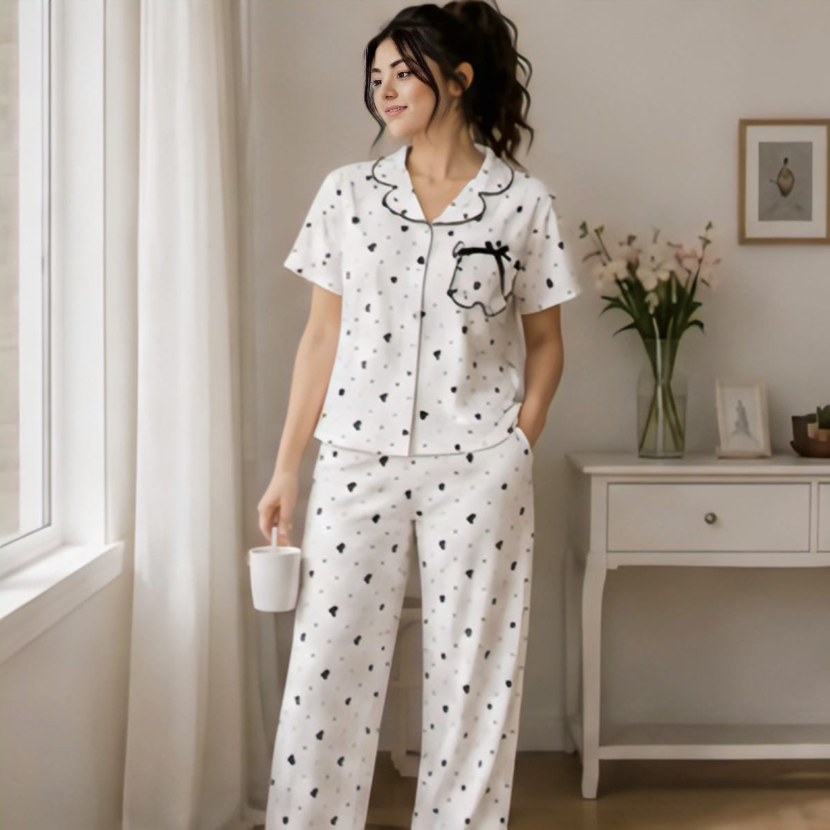 NIGHT SUIT SOFT THREE PIECE 37