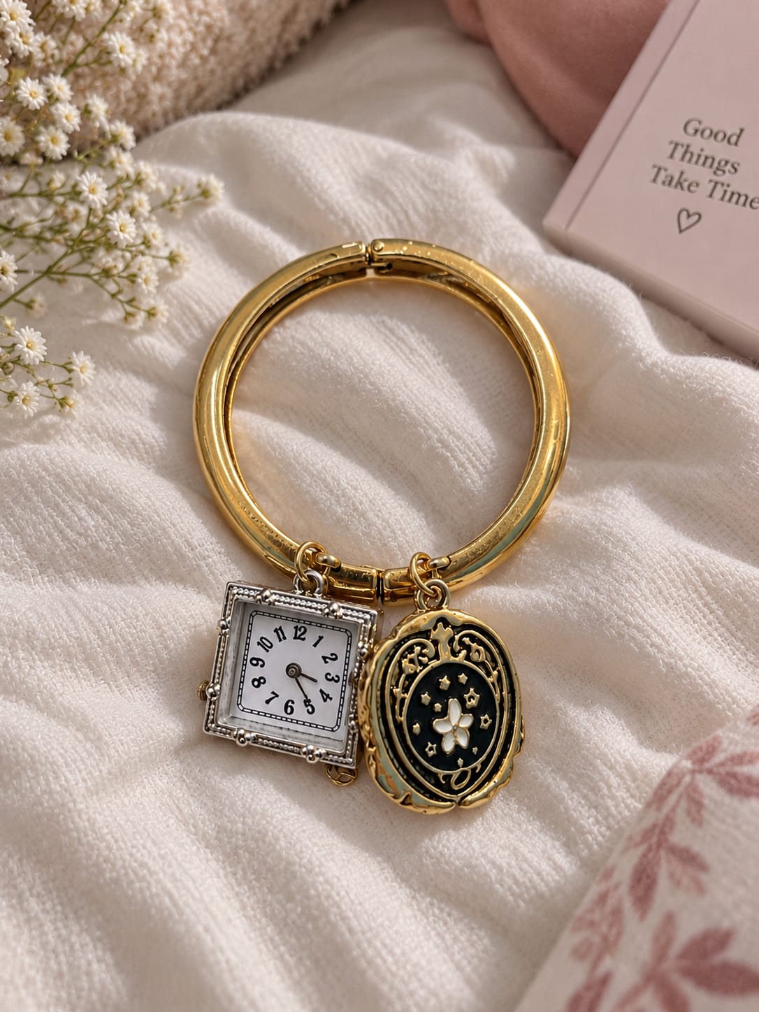 Gold Charm Watch Bracelet 20261604