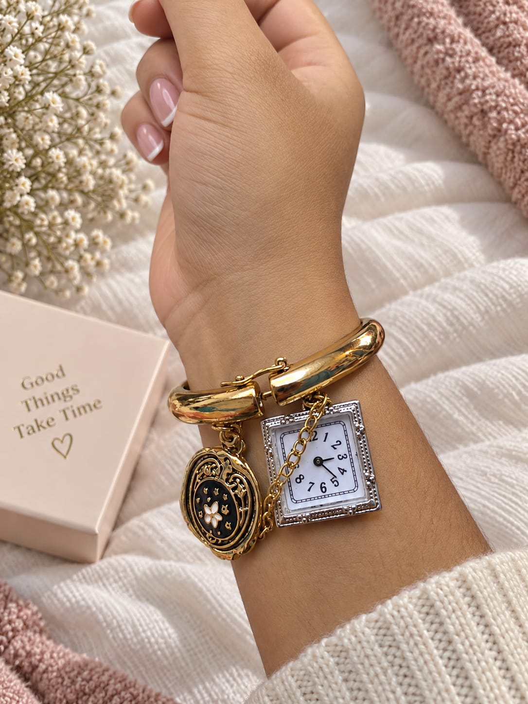 Gold Charm Watch Bracelet 20261604