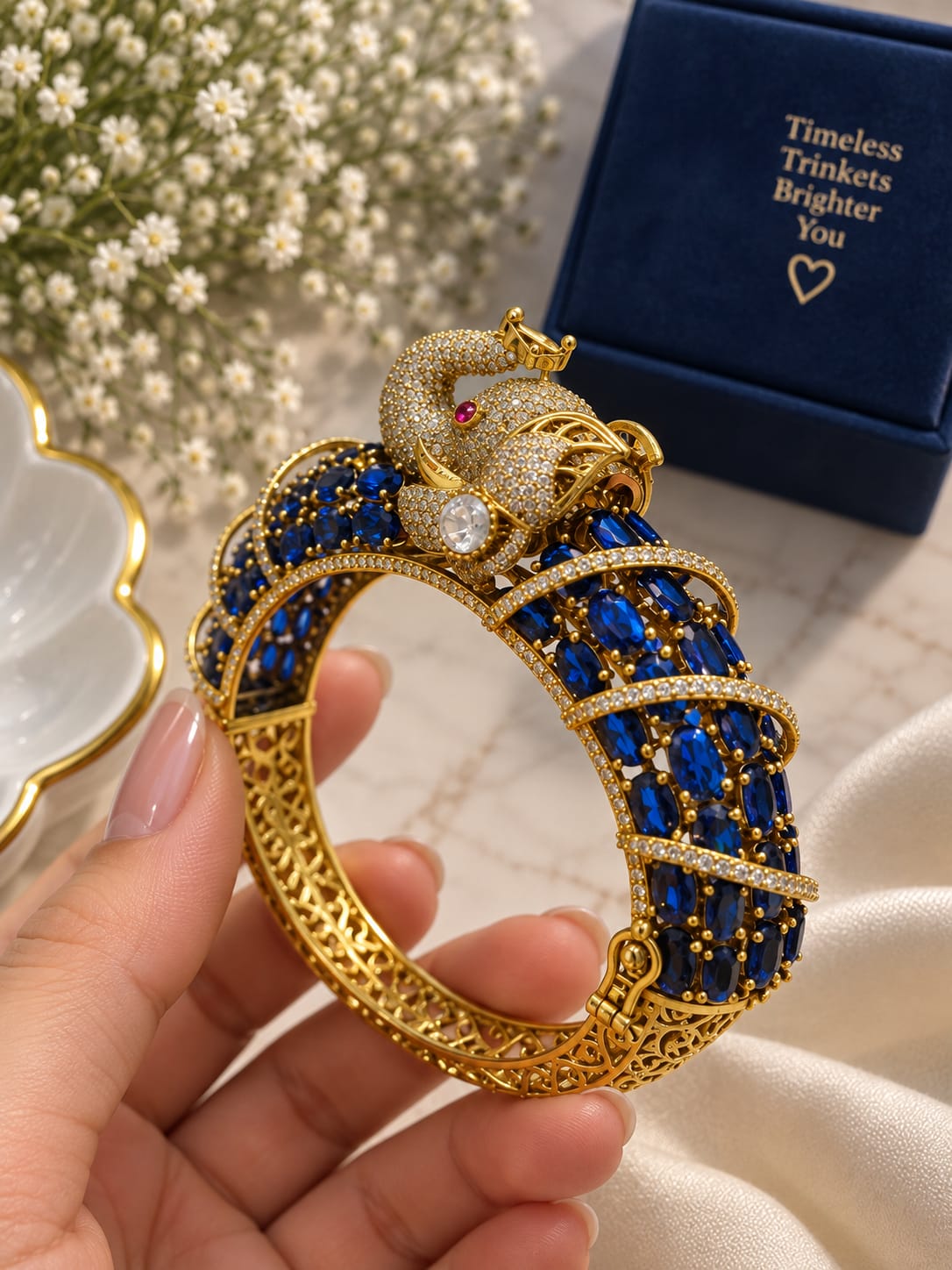 Elegant Designer Elephant Bracelet 20261709