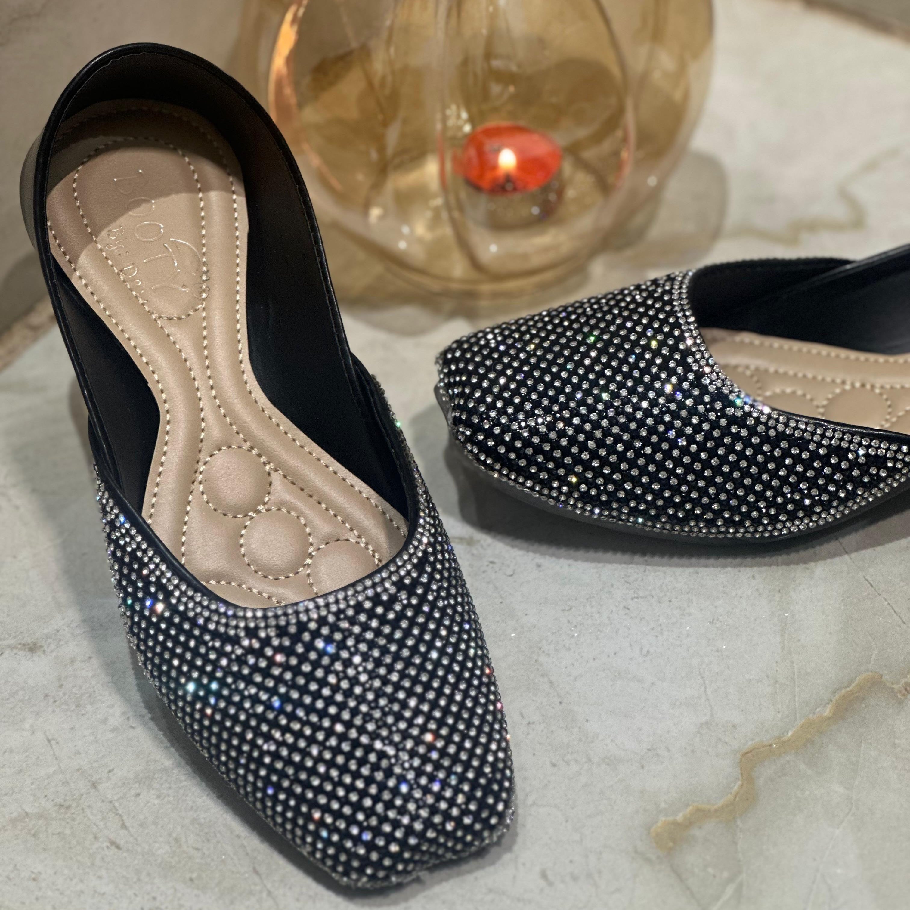 Punjabi Jutti Heavy Stone Work2909