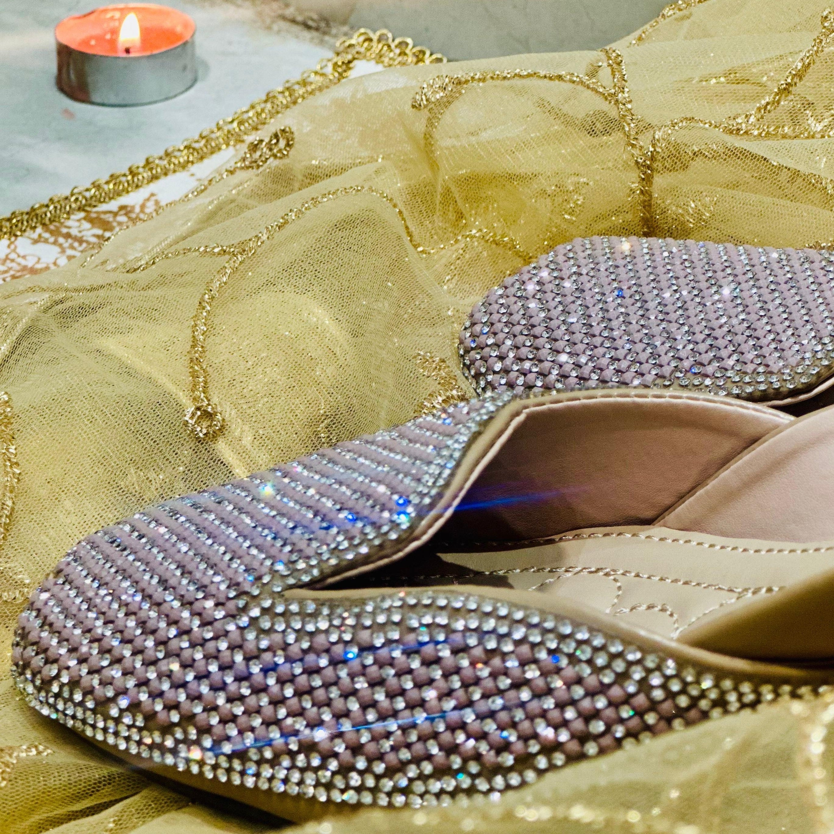 Punjabi Jutti Heavy Stone Work2910