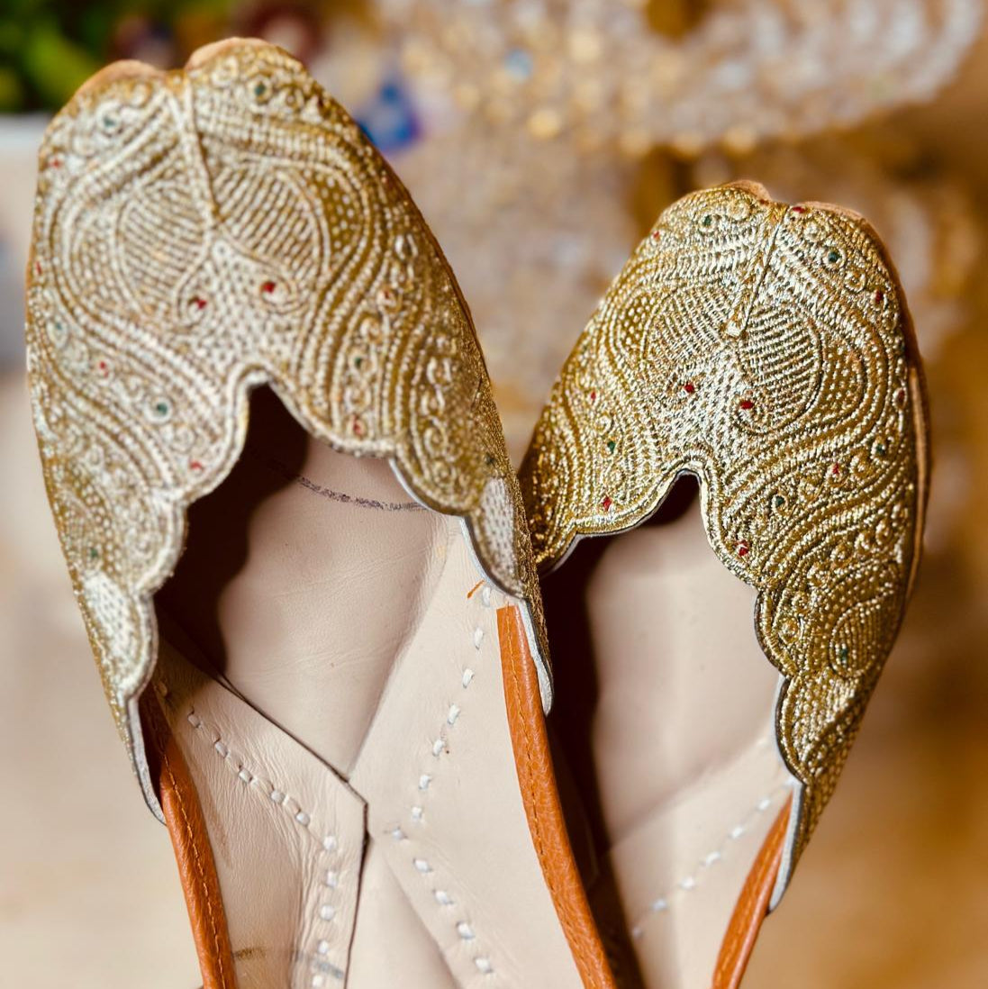 Punjabi Jutti Heavy Golden Work2815