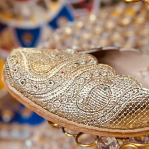 Punjabi Jutti Heavy Golden Work2815