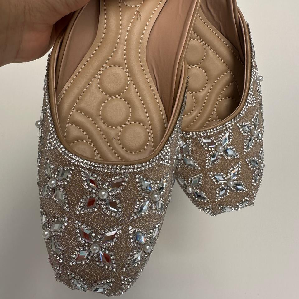 Punjabi Jutti Heavy Stone Work2917
