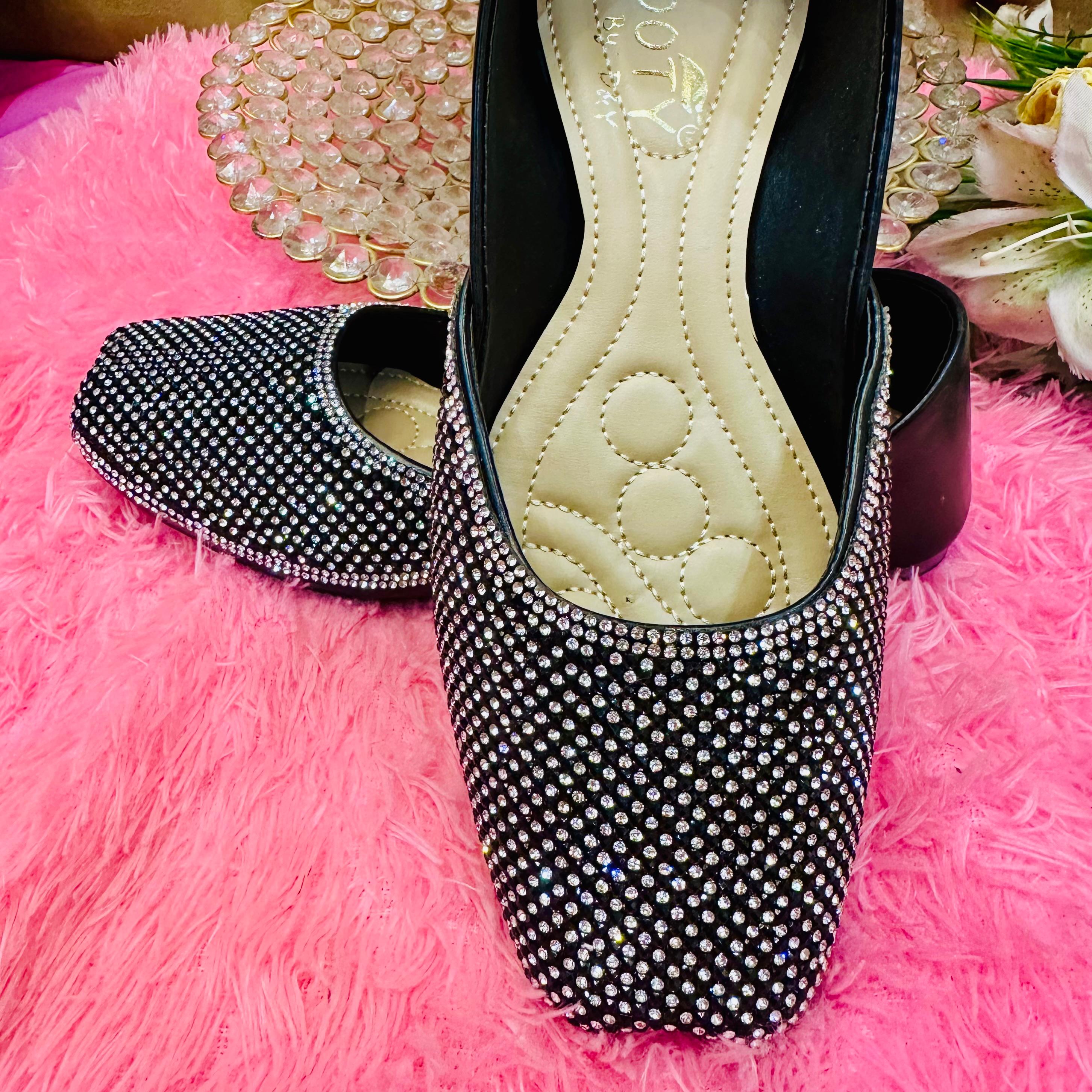 Punjabi Jutti Heavy Stone Work2909