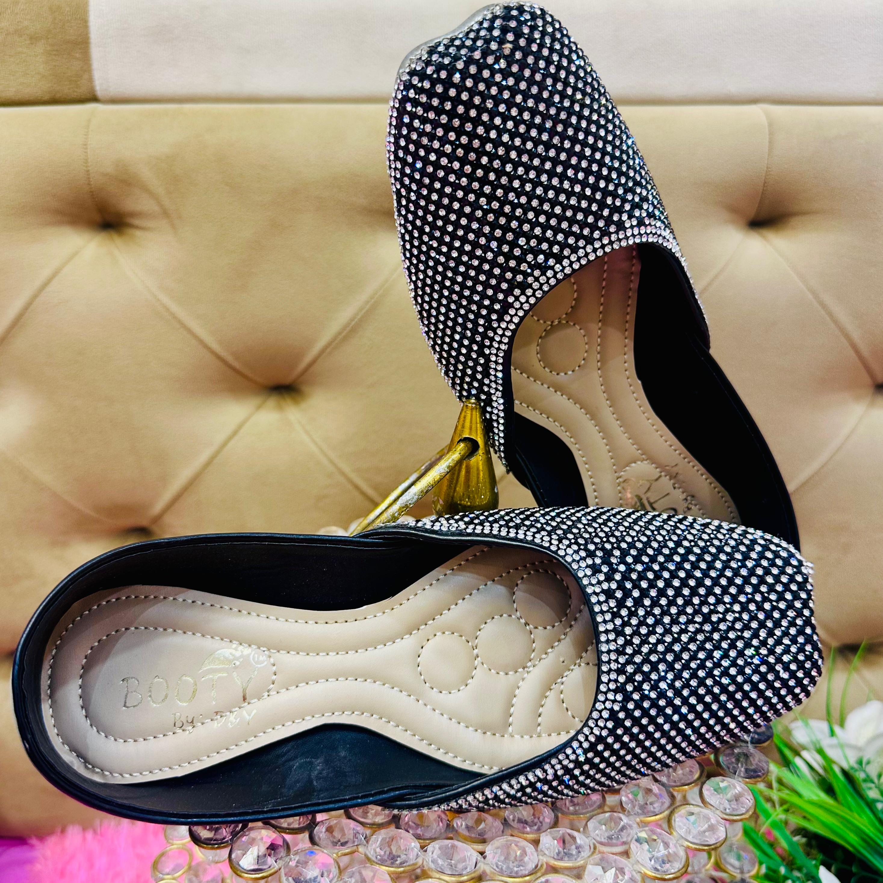 Punjabi Jutti Heavy Stone Work2909