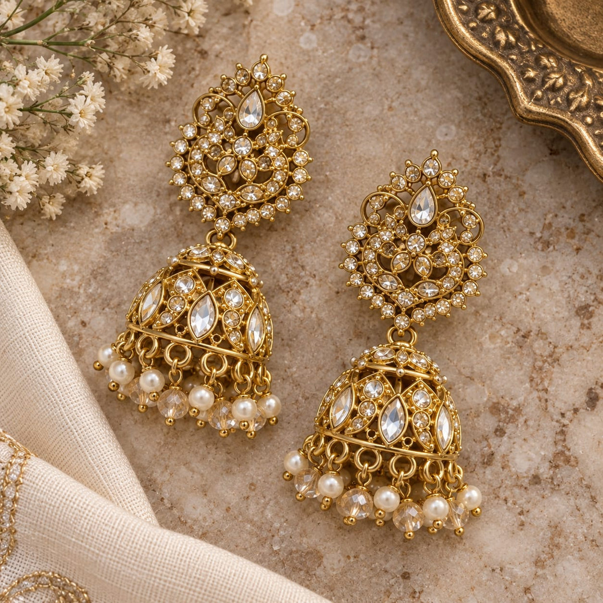 Traditional Jhumka Earrings 2026101