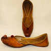 Punjabi Jutti Heavy Leather Pom Pom Work2520