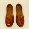 Punjabi Jutti Heavy Leather Pom Pom Work2520