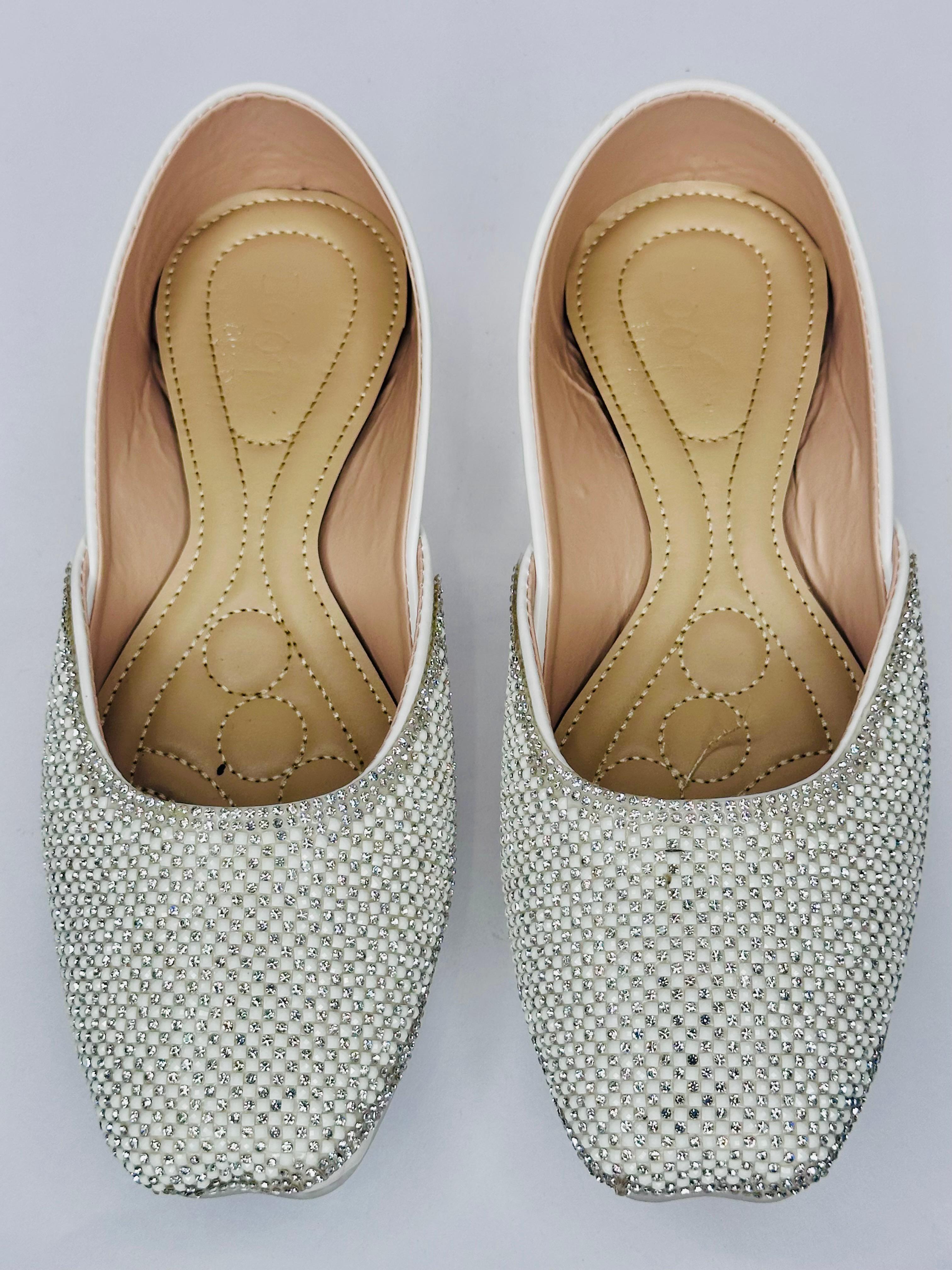 Punjabi Jutti Heavy Stone Work2916