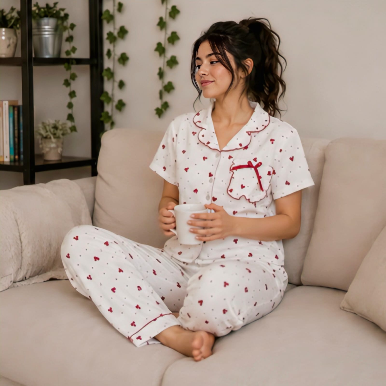 NIGHT SUIT SOFT THREE PIECE 36