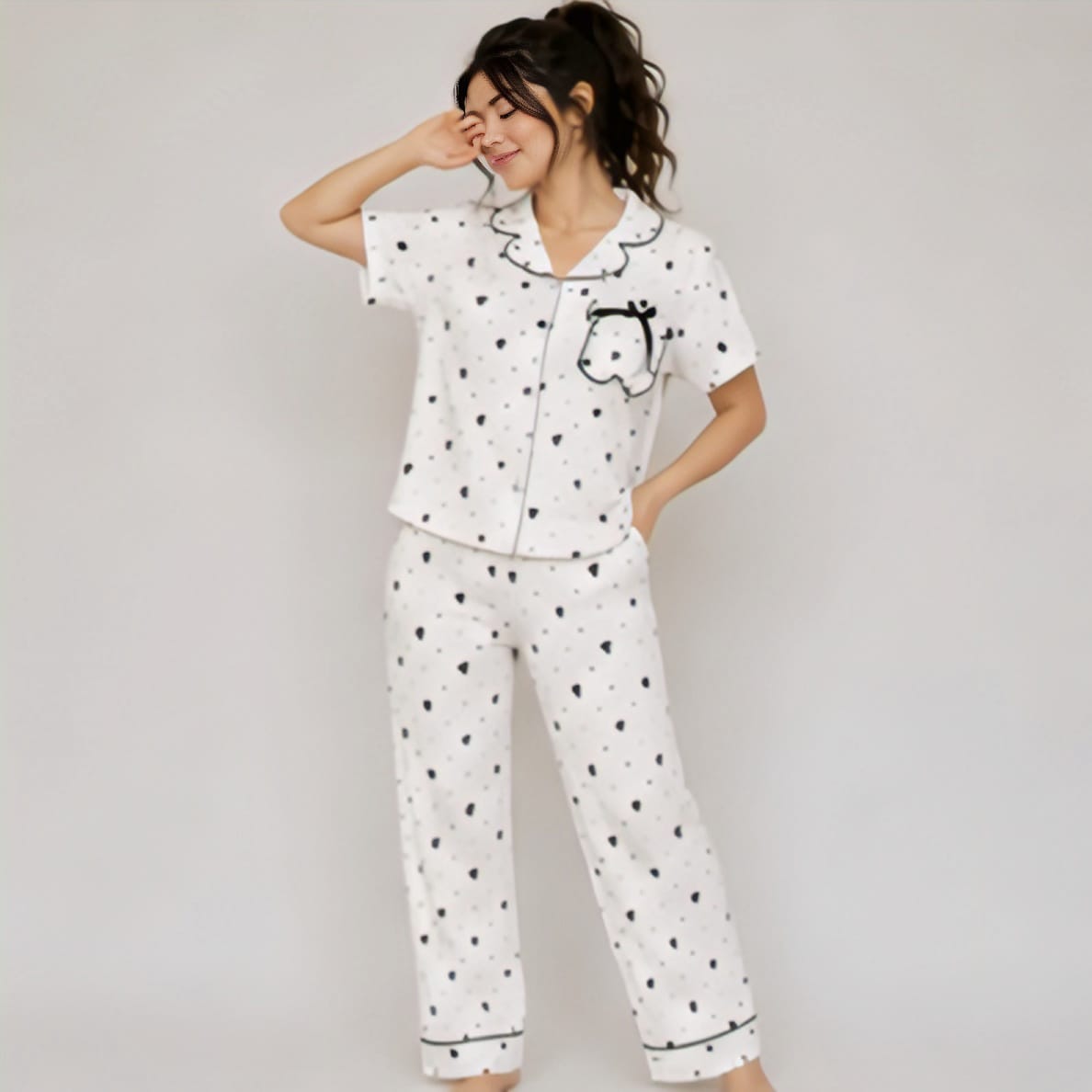 NIGHT SUIT SOFT THREE PIECE 37