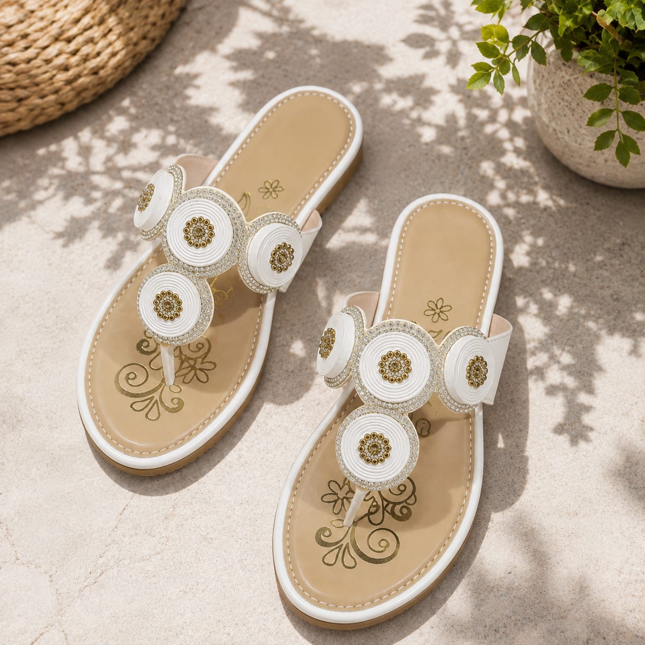 FLIP FLOPS 597 WHT