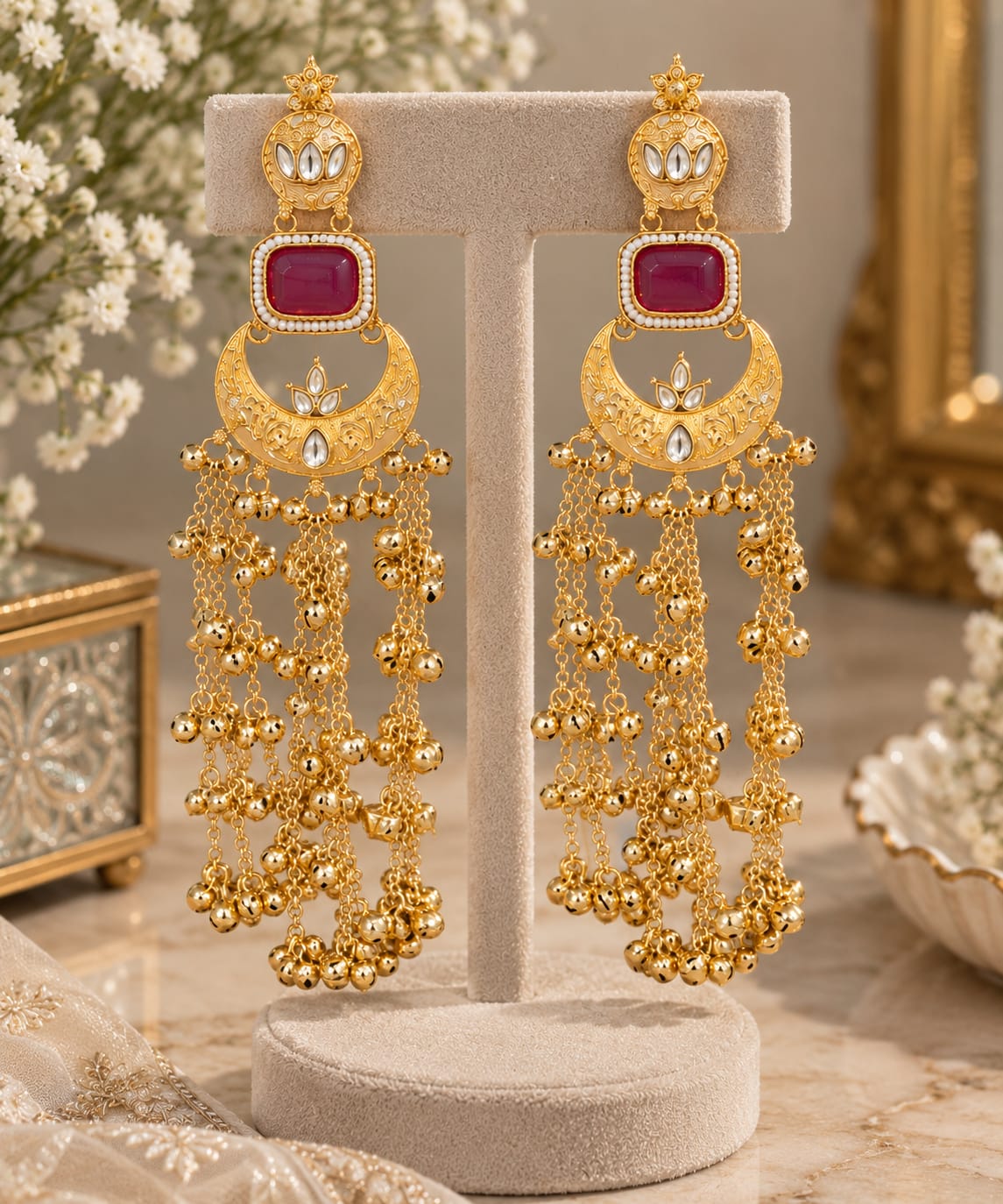 Kashmiri Traditional Earrings for Women 2026105