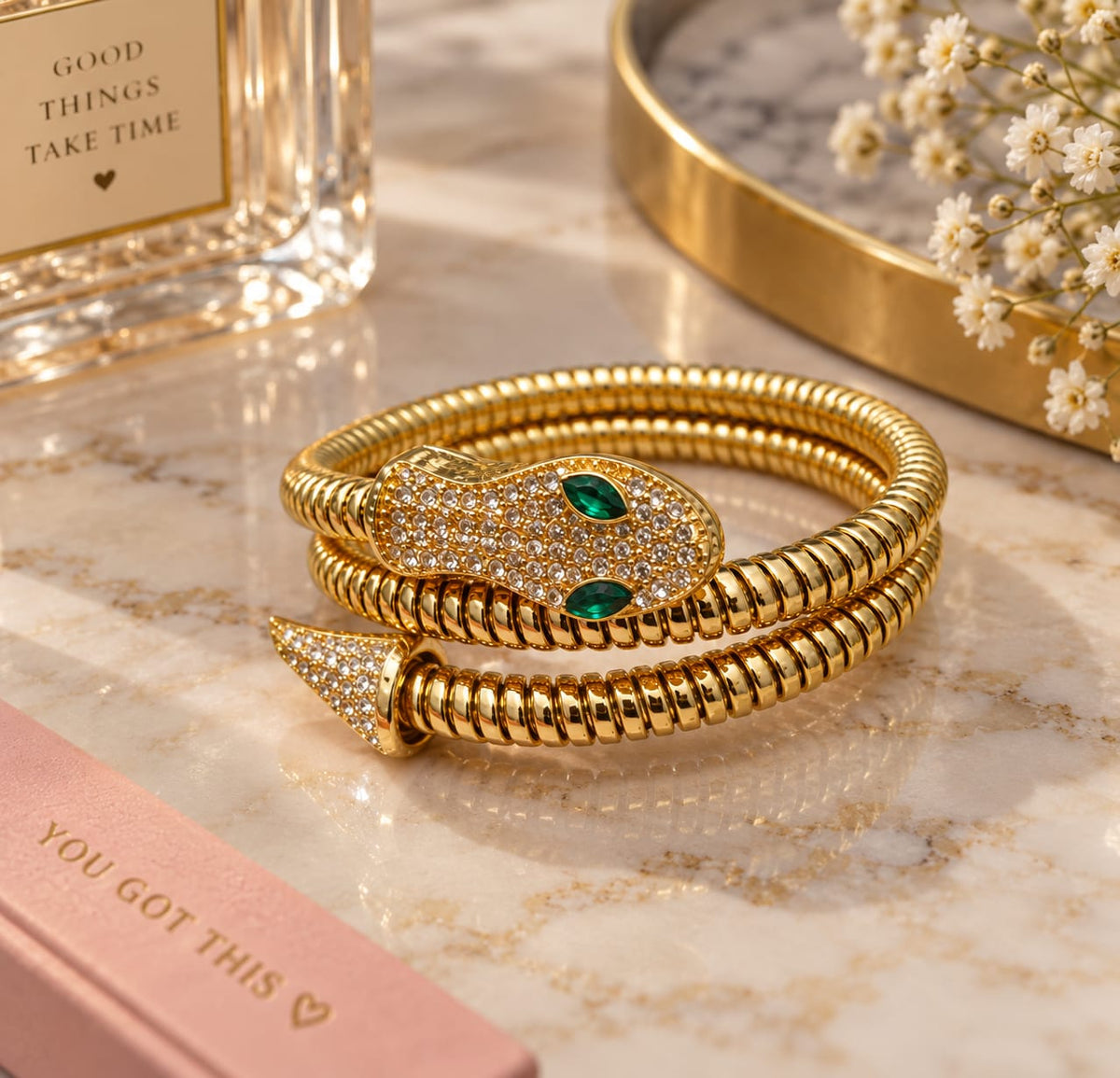 Elegant Designer Snake Bracelet 20261507