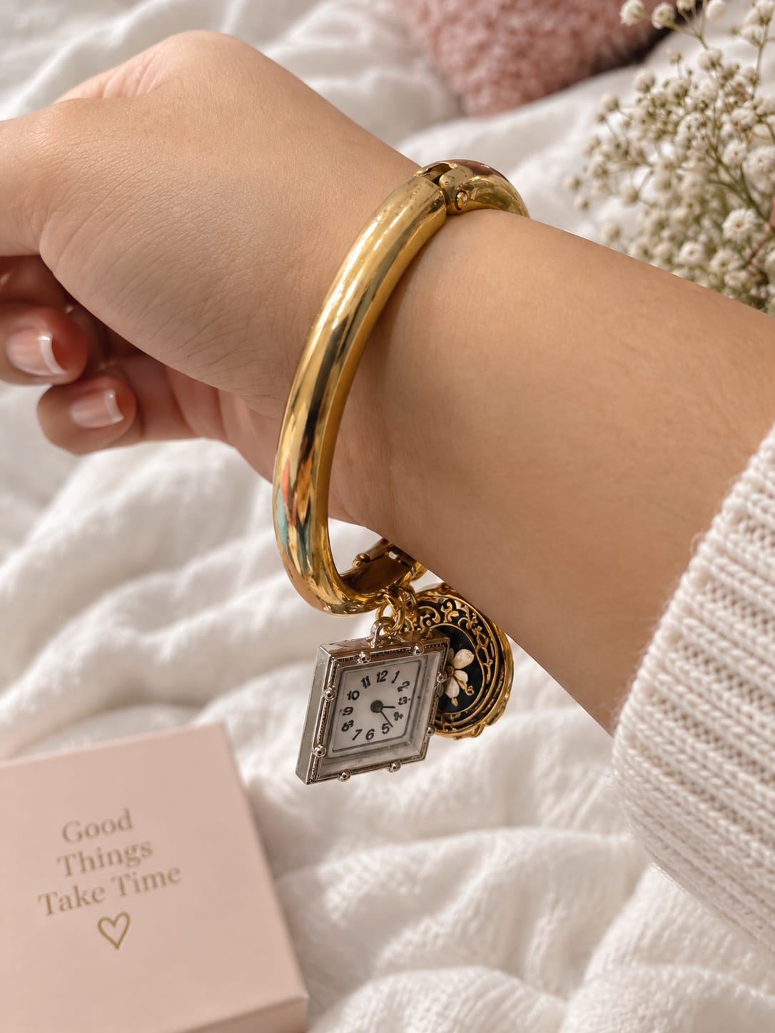 Gold Charm Watch Bracelet 20261604