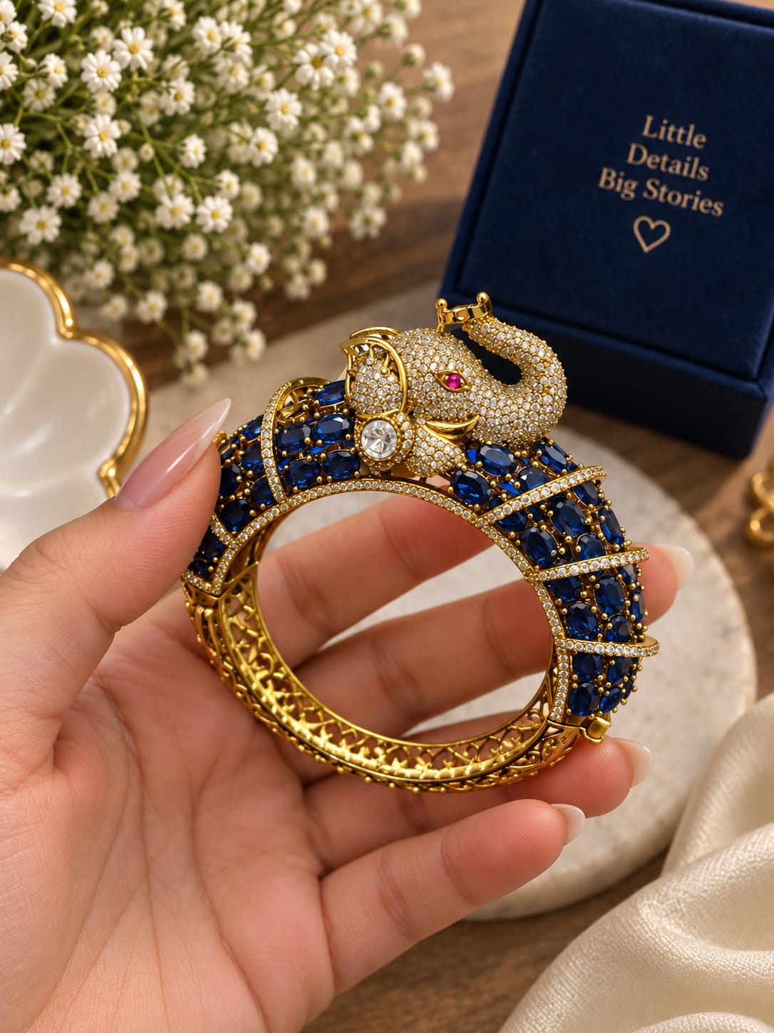 Elegant Designer Elephant Bracelet 20261709