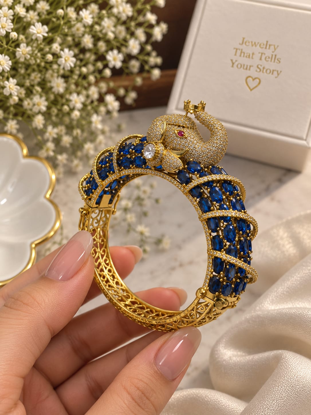 Elegant Designer Elephant Bracelet 20261709