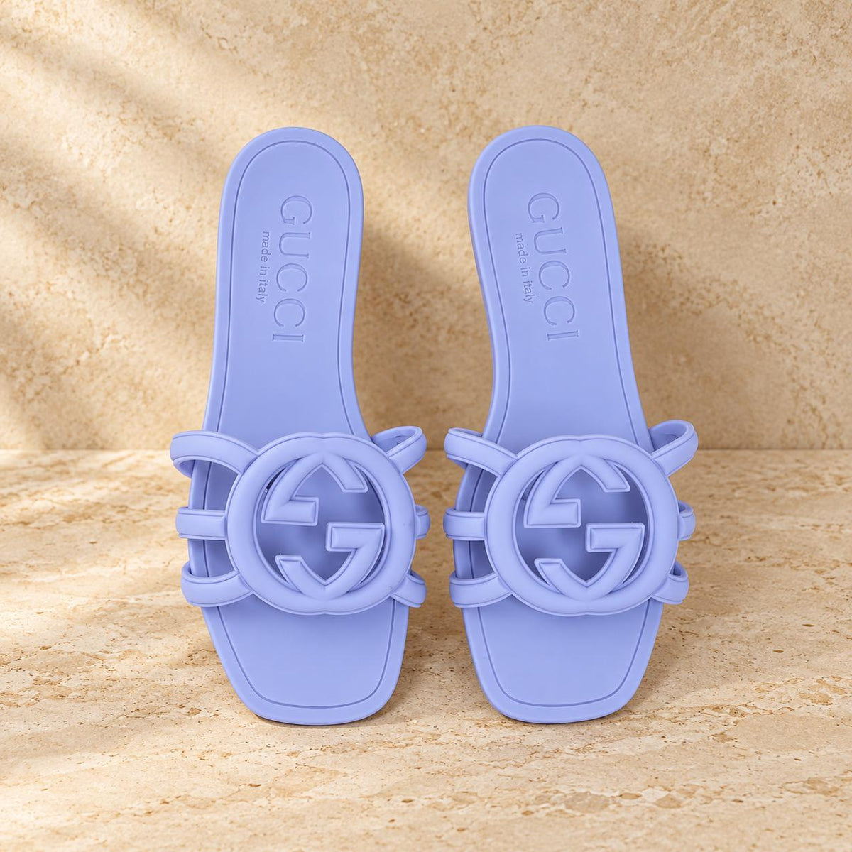 Trendy Lavender Flip Flops 05789