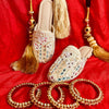 Punjabi Jutti Heavy Mirror Sequence Work2902