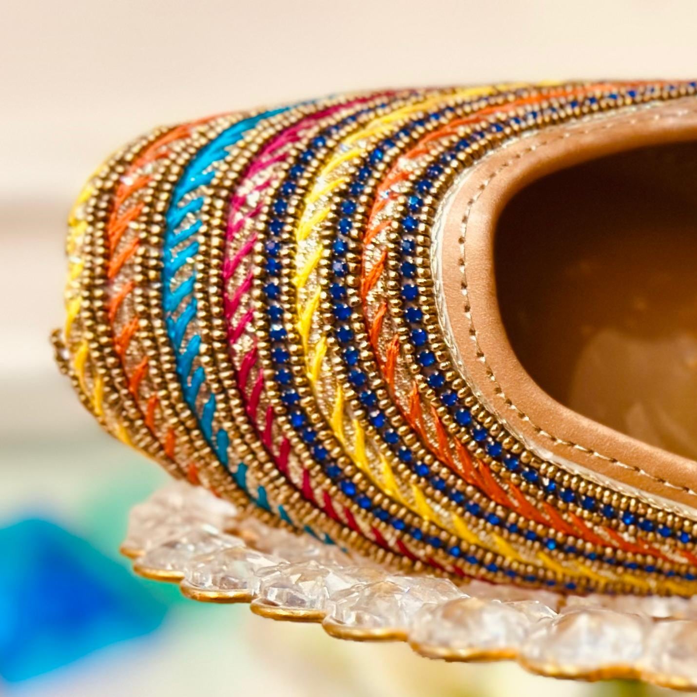 Punjabi Jutti Heavy Multi Work2810