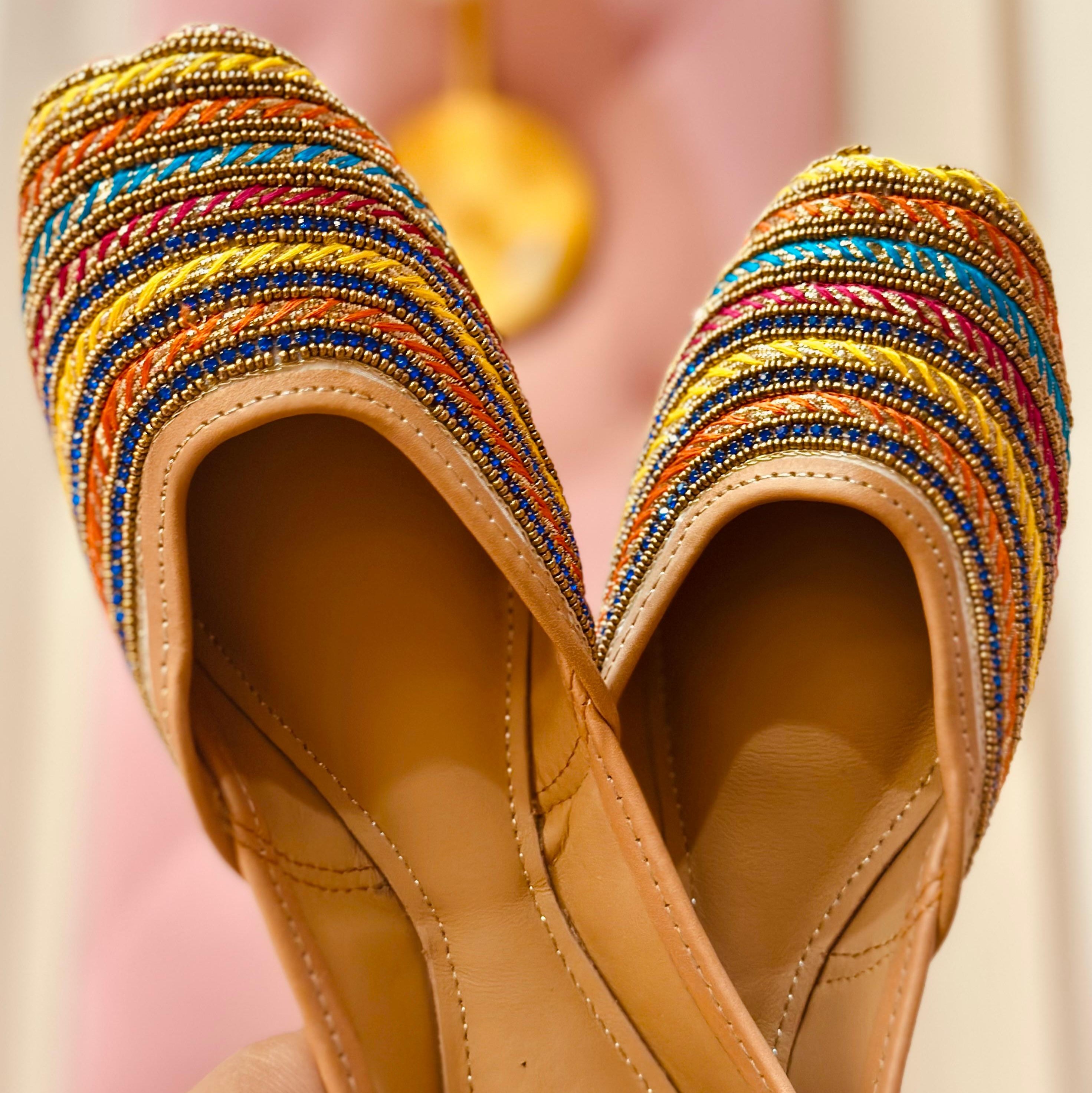 Punjabi Jutti Heavy Multi Work2810