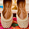Punjabi Jutti Heavy Pearl Work2506