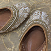 Punjabi Jutti pearl work