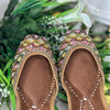 Punjabi Jutti Heavy Multi Golden Work2804