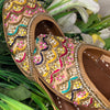 Punjabi Jutti Heavy Multi Golden Work2804