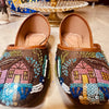 Punjabi Jutti Heavy Multi Color Sequence Work2819