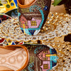Punjabi Jutti Heavy Multi Color Sequence Work2819