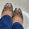Punjabi Jutti Heavy Multi Color Sequence Work2819