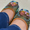 Punjabi Jutti Heavy Multi Color Sequence Work2819