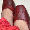 Punjabi Jutti Thread Work2907