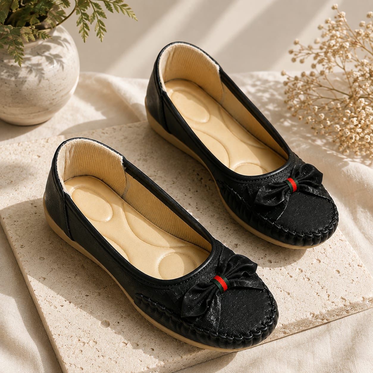 toes and flats 810 BLK