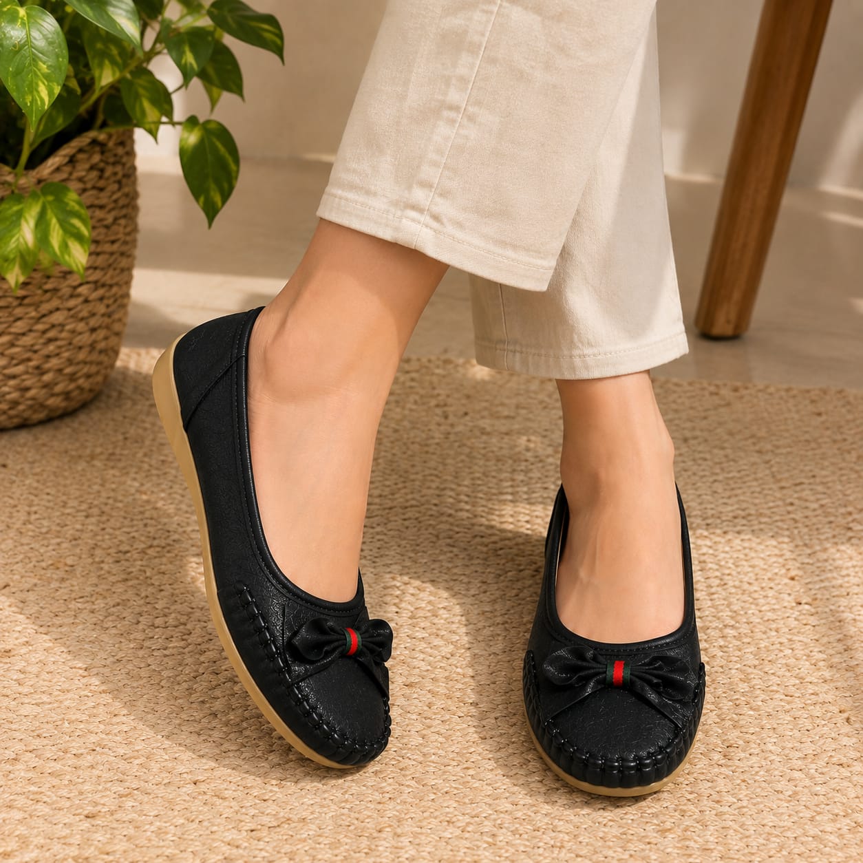 toes and flats 810 BLK