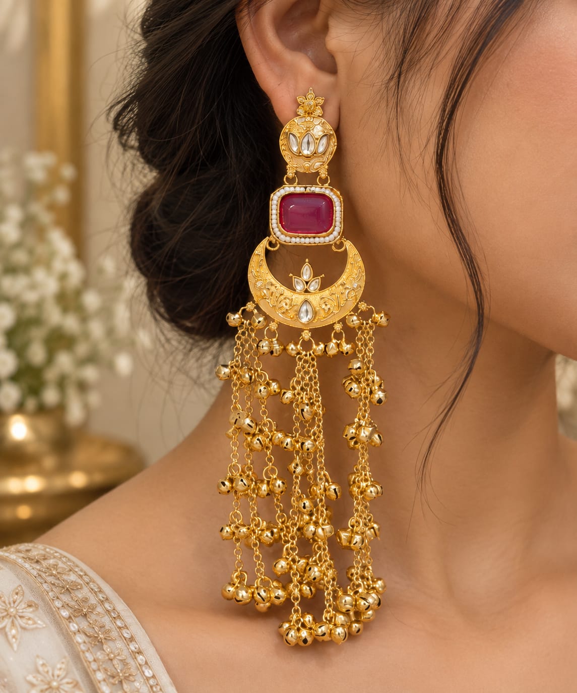 Kashmiri Traditional Earrings for Women 2026105