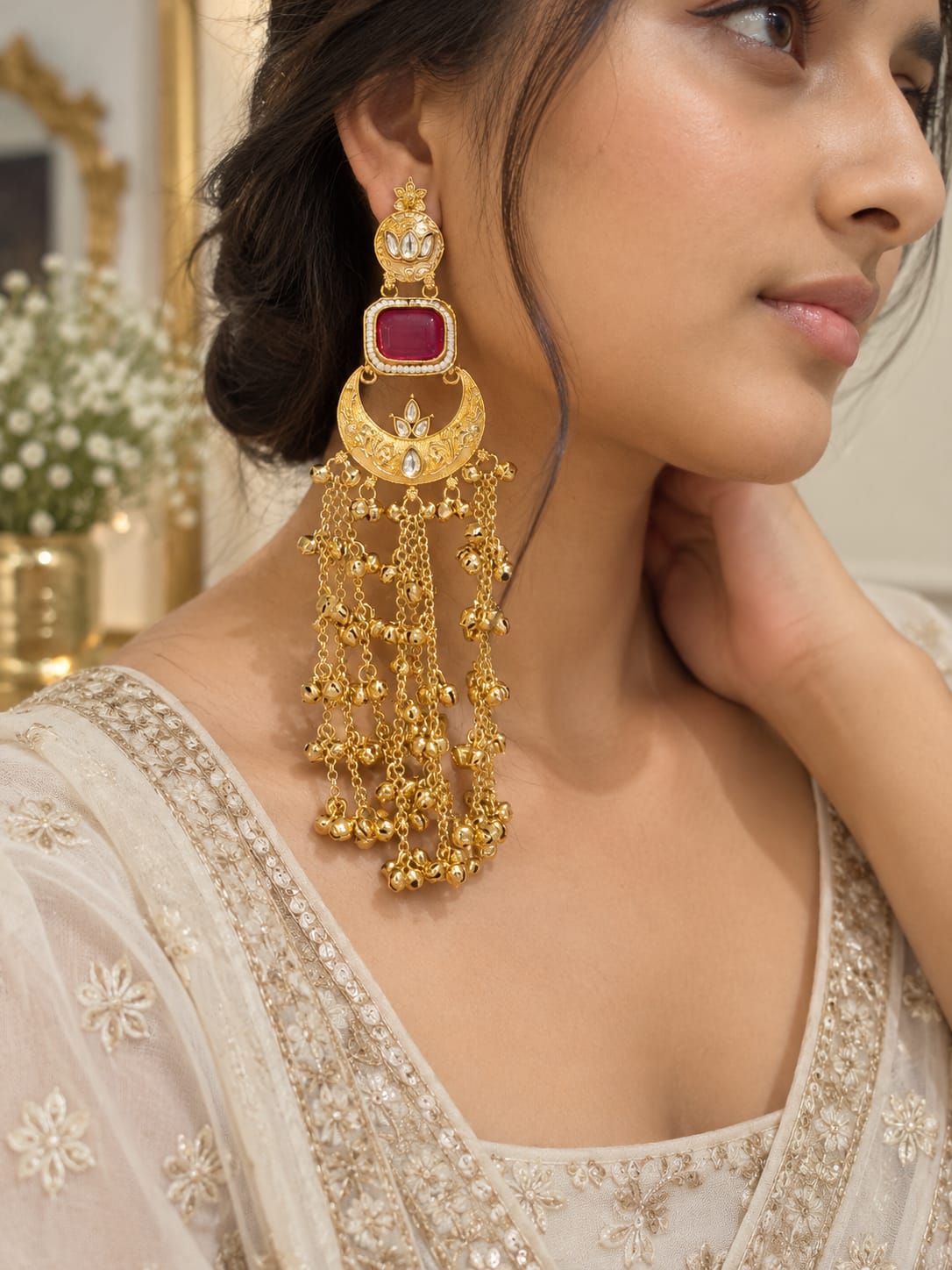 Kashmiri Traditional Earrings for Women 2026105